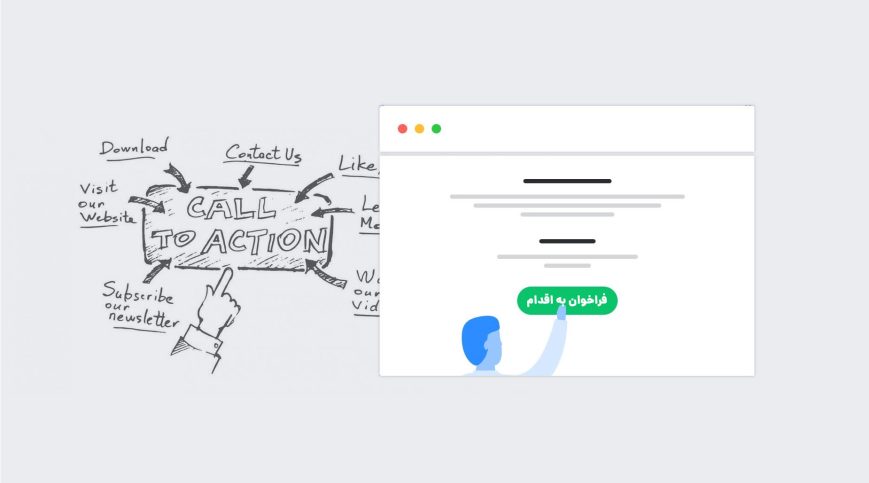 اهمیت فراخوان به اقدام در طراحی سایت موبایل-اول