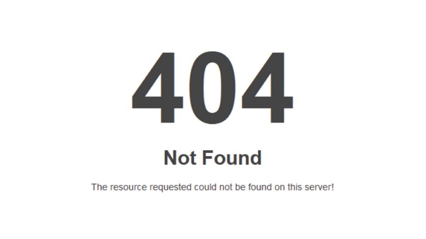 ارور 404 (404 Error)
