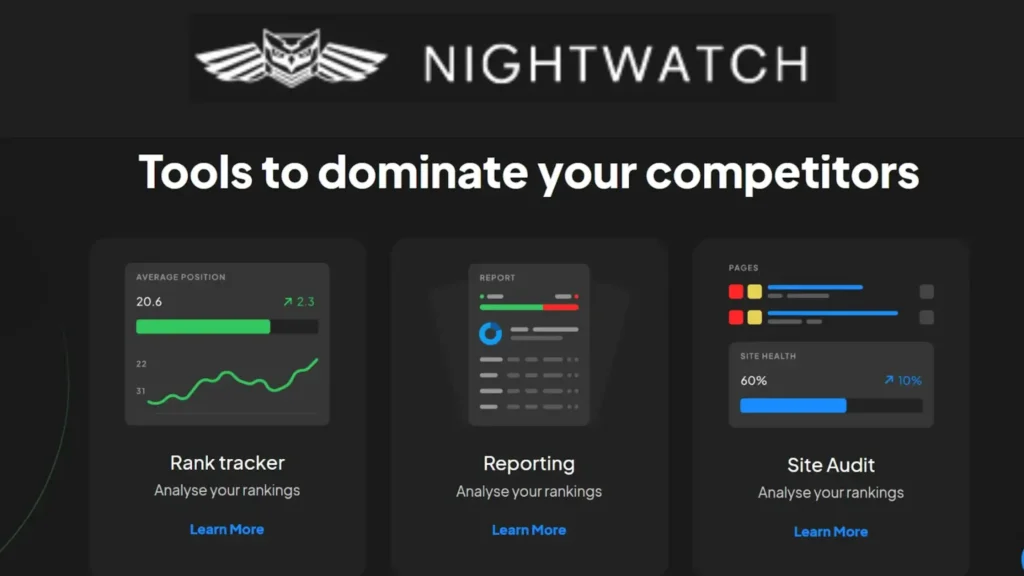 کلمه کلیدی در سئو چیست؟ چگونه کلمات را انتخاب کنیم؟ 11 ابزار رصد رتبه کلمه کلیدی NightWatch