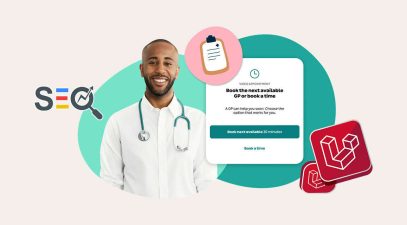 سئو سایت لاراول پزشکی. Laravel-Medical-Website-SEO-avadis