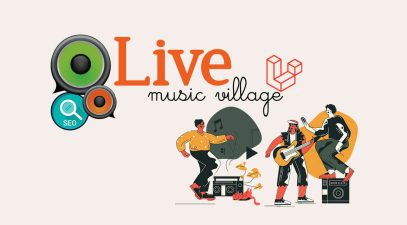 سئو سایت لاراول موسیقی. Laravel-Music-Website-SEO-avadis