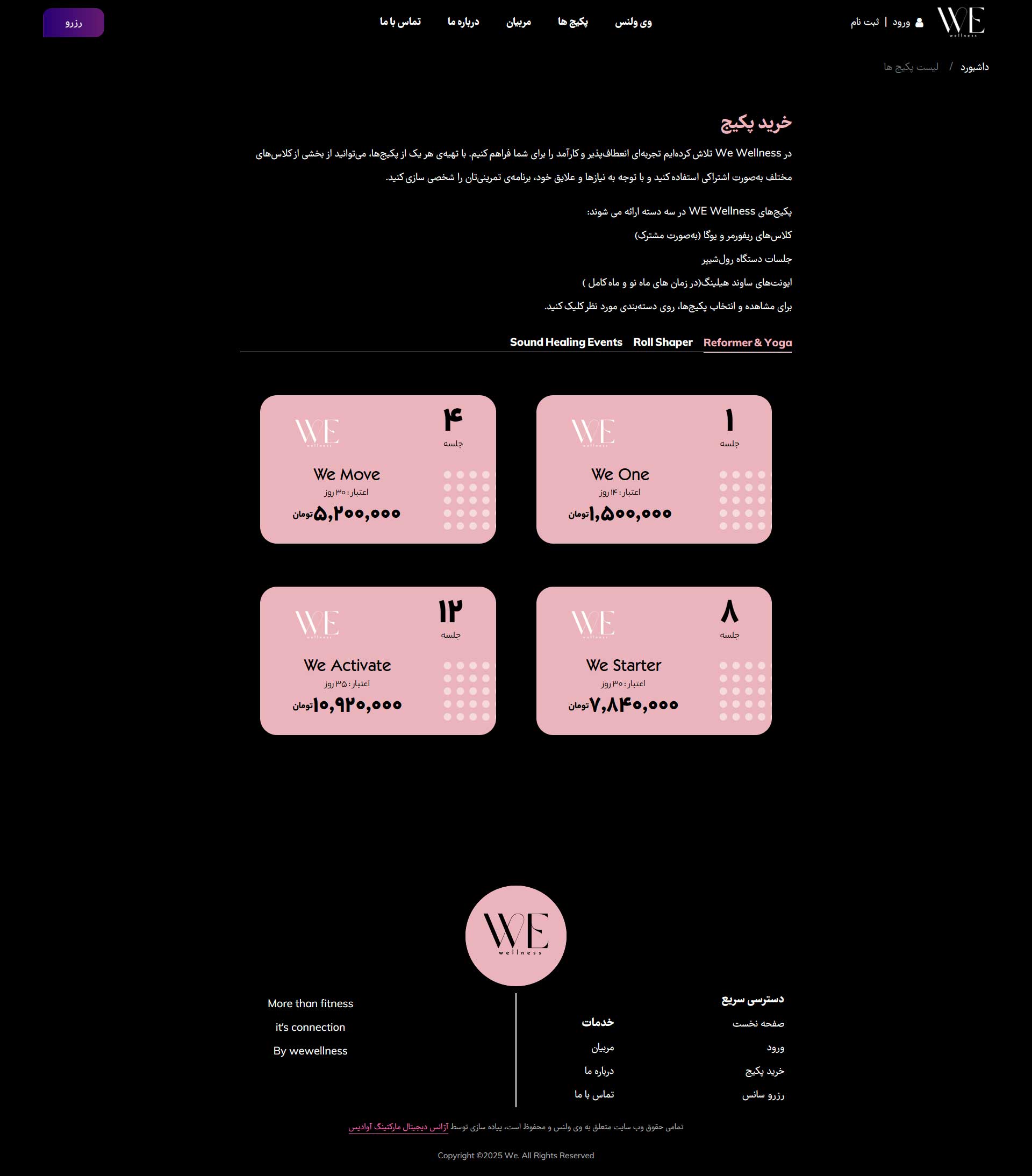 wewellness package